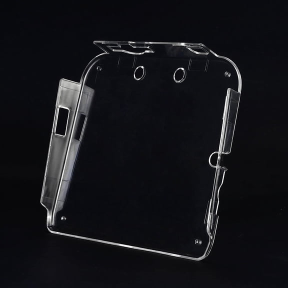 Game Console Case For 2DS, Clear Crystal Transparent Hard Shell Protective Case Cover Skin