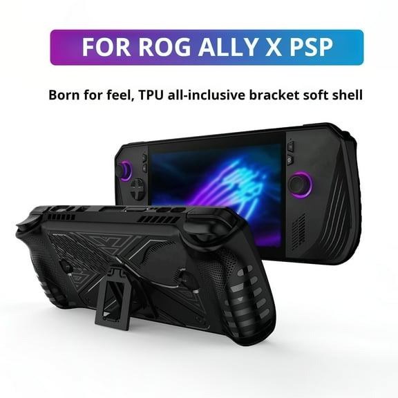 Game Console Handheld Protective Case Shockproof Impact Resistant Ergonomic Design Soft Protective Shell Protector for ROG ALLY X