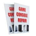 thumbnail image 1 of Game Console Repair (2-PACK) 24" x 36" Plastic Signs | Sign Insert 4mm Corrugated Plastic Signs Storefront Window Poster, 1 of 2