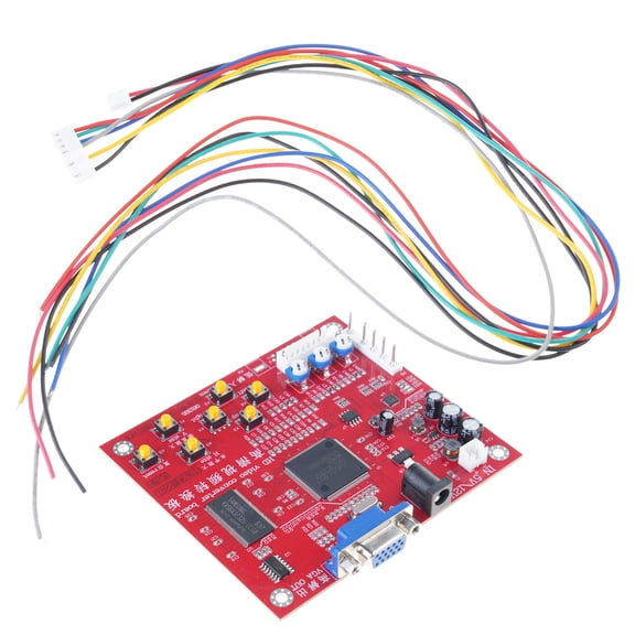 Game Console Video Game Converter Board RGBS/CGA to VGA Converter Game CGA to VGA Converter Gaming Accessories