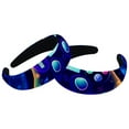 Game Controller 2 Pcs Soft Wide Headbands Printed Hair Accessories for