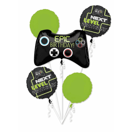 Game Controller Birthday Balloon Bouquet