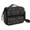 thumbnail image 1 of Game Controller Black Pattern Insulated Lunch Bag with Shoulder Strap and Bottle Holder,Bento School Lunch Bag Box,11x9.5x3.5 Inches, 1 of 5