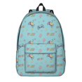 thumbnail image 1 of Game Controller Blue Pattern Backpack for School, Cute School Bag with Adjustable Shoulder Straps and Padded Back, 15.7"x11.8"x5.5", 1 of 5