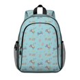 thumbnail image 1 of Game Controller Blue Pattern Backpack for School, Cute School Bag with Adjustable Shoulder Straps and Padded Back, 15"x11.42"x5.5", 1 of 5
