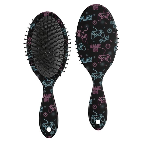 Game Controller Brush, Detangling Hair Brush,Air Cushion Hair Comb, Air Cushion Design Gifts for Holiday Birthday Gifts
