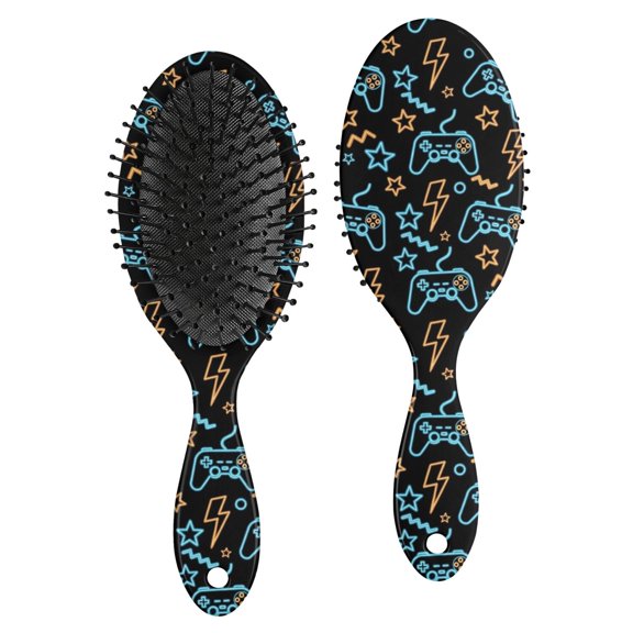 Game Controller Brush, Detangling Hair Brush, Paddle Styling Brush, Air Cushion Design Gifts for Daily Hair Care