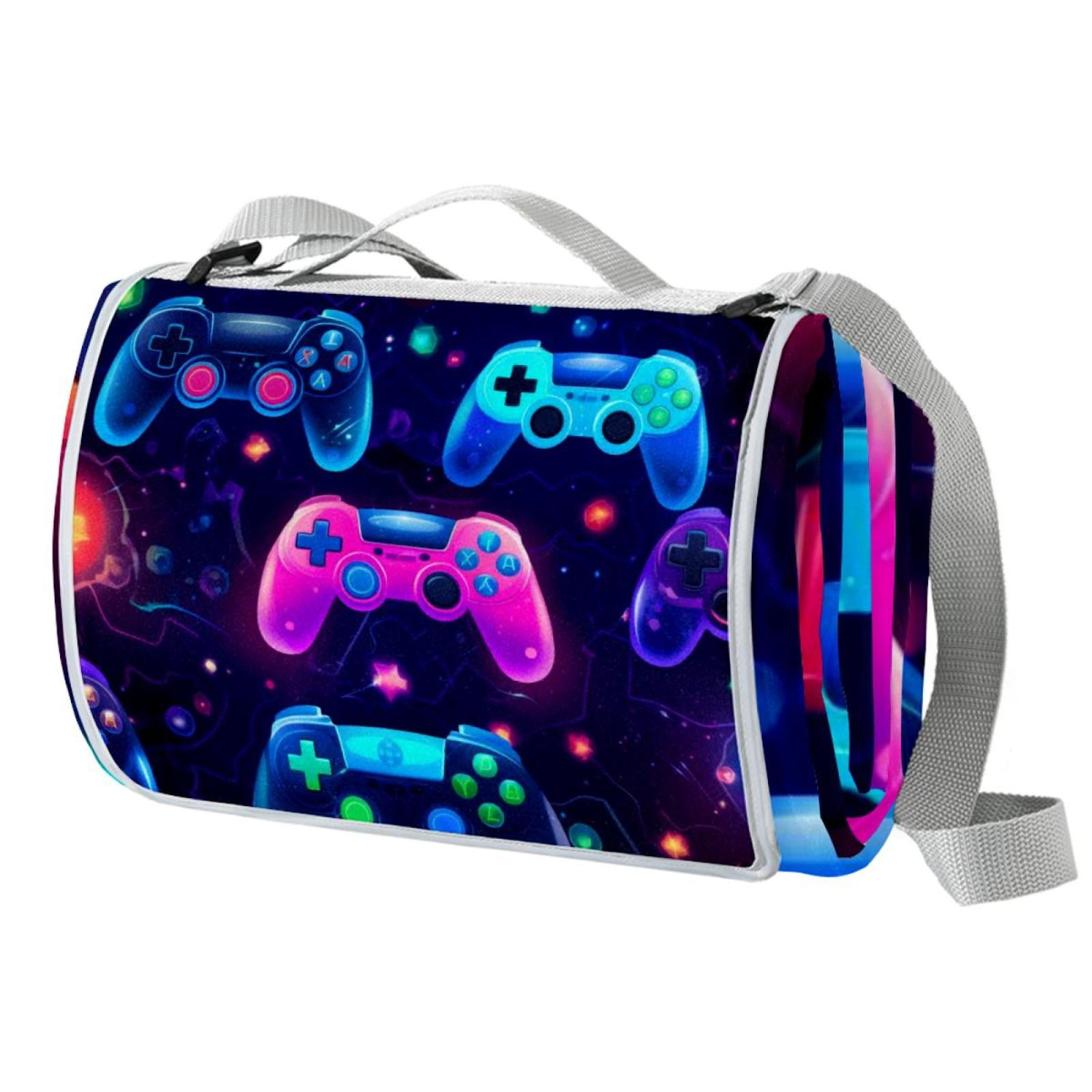 Game Controller Canvas Picnic Mat Waterproof Outdoor Blanket for