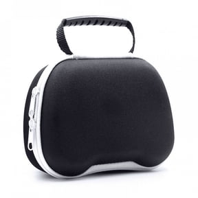 Game Controller Carrying Case for Switch PRO/PS5/PS4/Xbox Gamepad Portable Storage Bag Protection Box Accessories-Black White