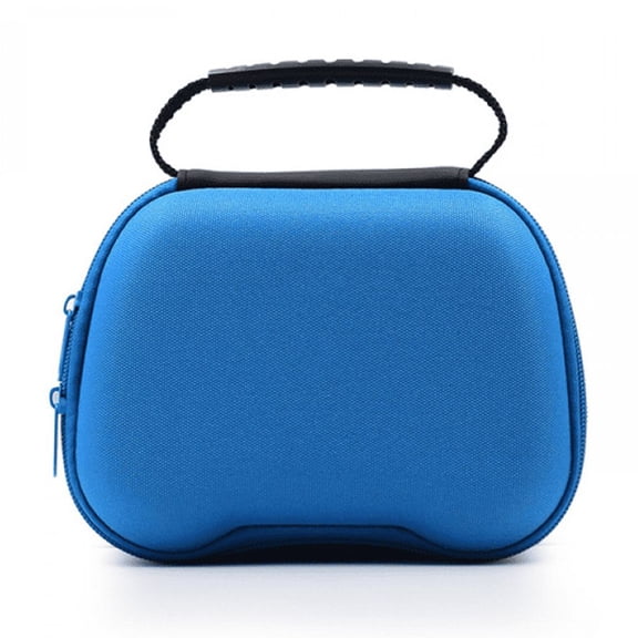 Game Controller Carrying Case for Switch PRO/PS5/PS4/Xbox Gamepad Portable Storage Bag Protection Box Accessories-Blue