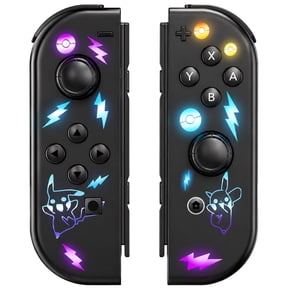 Game Controller Compatible with Switch for N-Switch,Wireless Left and Right Controller Compatible with Switch Support Dual Vibration/Motion Control/Wake-up/Screenshot/RGB Light