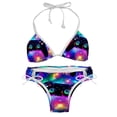 thumbnail image 1 of Game Controller Detachable Sponge Adjustable Strap Bikini Set Swimsuit Two-Pack Swimming Suits - Beach Vacation Swimwear, 1 of 6