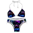thumbnail image 1 of Game Controller Detachable Sponge Adjustable Strap Bikini Set Two-Pack Swim Suits - Ideal for Beach and Pool Scenes, 1 of 6