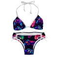 thumbnail image 1 of Game Controller Detachable Sponge Adjustable Strap Bikini Set Two-Pack Swimsuit Swim Suits Swim Wear, 1 of 6