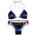 thumbnail image 1 of Game Controller Detachable Sponge Adjustable Strap Bikini Set Two-Pack Swimsuit for Women, 1 of 6