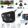 Game Controller Emulator for Switch, Keyboard and Mouse Adapter Fit for