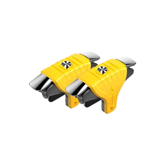 Game Controller Fire Button Phone Triggers Gaming Accessories 6 Finger Aim Button Mobile Phone Triggers