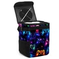 thumbnail image 1 of Game Controller Foldable Mini Car Trash Can with Lid and Leak-Proof Hanging Storage Bag, 1 of 6