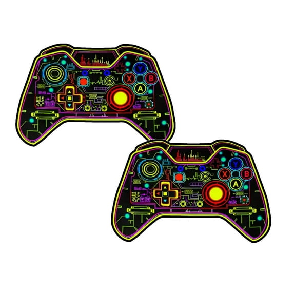 Game Controller Gamers Rug for Boys Room, Soft, Non- & Absorbent, Funny Rugs for Bedroom Men Door Mat, Boys Room Decoration