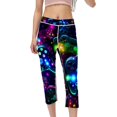Game Controller High Waisted Yoga Pants Capris Not SeeThrough Printed Suitable for Running