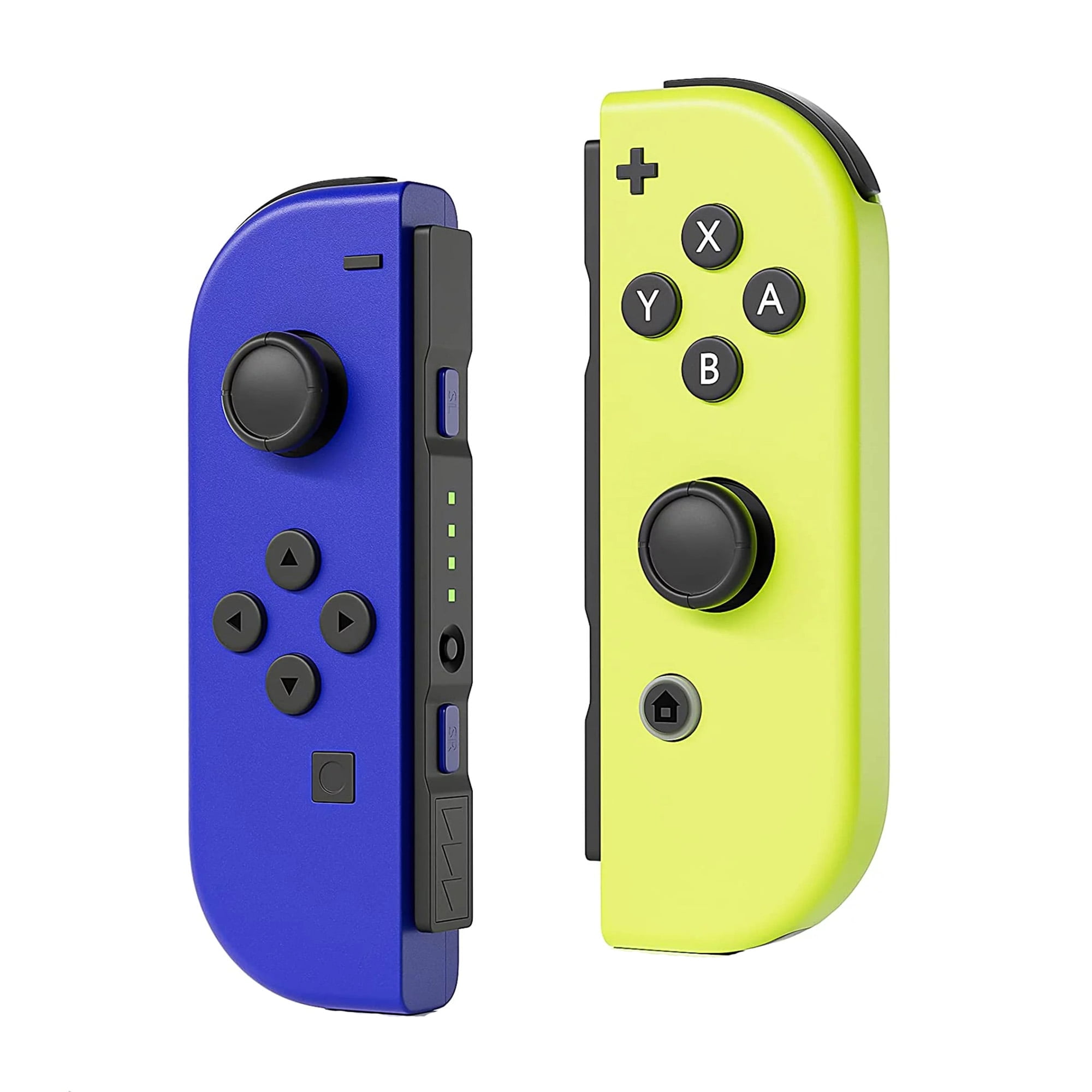 Game Controller (L/R) Compatible with Nintendo Switch Controller- Blue/Neon Yellow Wireless Game Joy pad Game Controller (L/R) Compatible with Nintendo Switch Controller- Blue/Neon Yellow Wireless Game Joy pad