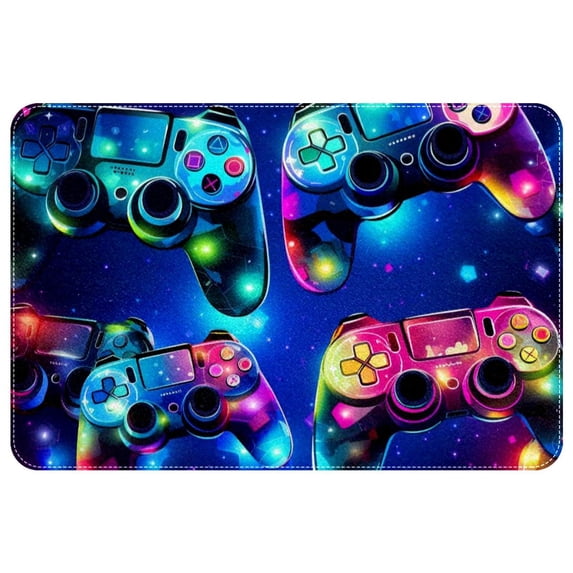 Game Controller Machine Washable, Non-Slip Polyester Floor Rug | Indoor Floor Mats for Chair Mat