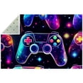 thumbnail image 1 of Game Controller Modern Polyester Indoor Rug - Soft and Durable Floor Mat for Home Decor - Area Rug for Living Room, Bedroom, or Office - Easy to Clean and Maintain, 1 of 6