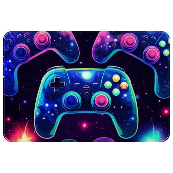 Game Controller Non-Slip Polyester Door Carpet Bath Rugs Floor Mat Machine Washable