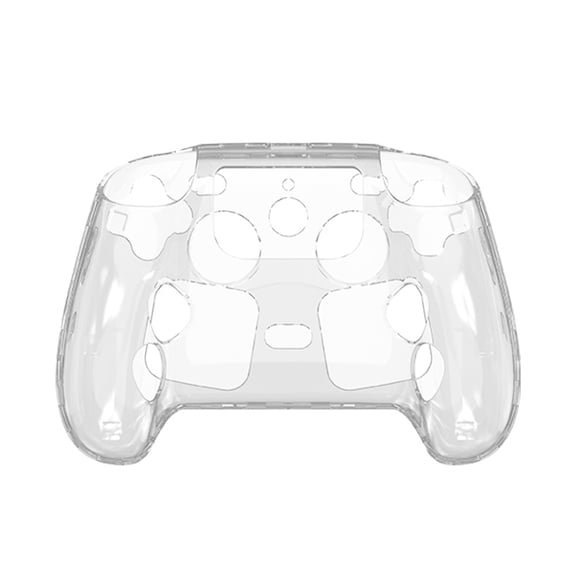 Game Controller PC Shell for Steam Controller 2, Clear Cover with Molded Layout for Daily Use, Display Storage, and Gaming Area Placement