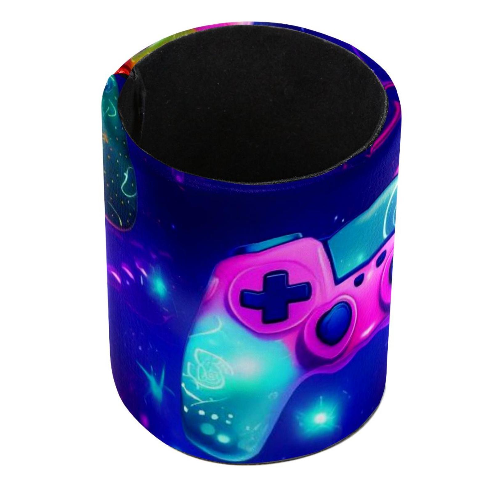 game-controller-pvc-leather-pen-holder-pencil-organizer-brush-holder
