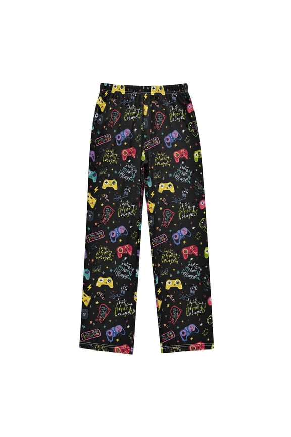Game Controller Pajama Pants Soft and Lightweight Elastic Waistband Pajama Pants