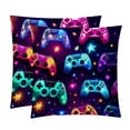thumbnail image 1 of Game Controller Pillow Covers Sets - Decorative Pillows for Bed and Couch - Unique Patterns - Available in 16x16, 18x18, and 20x20 Inches - Set of 2 for Any Occasion, 1 of 6