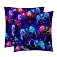 thumbnail image 1 of Game Controller Pillow Covers with Unique Patterns - Set of 2, Chair Pillow Covers for Sofa, Couch, Bed - Available in 16x16, 18x18, 20x20 Inches for Home Decor and Gifts, 1 of 6