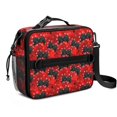 thumbnail image 1 of Game Controller Red Pattern Insulated Lunch Bag with Shoulder Strap and Bottle Holder,Bento School Lunch Bag Box,11x9.5x3.5 Inches, 1 of 5