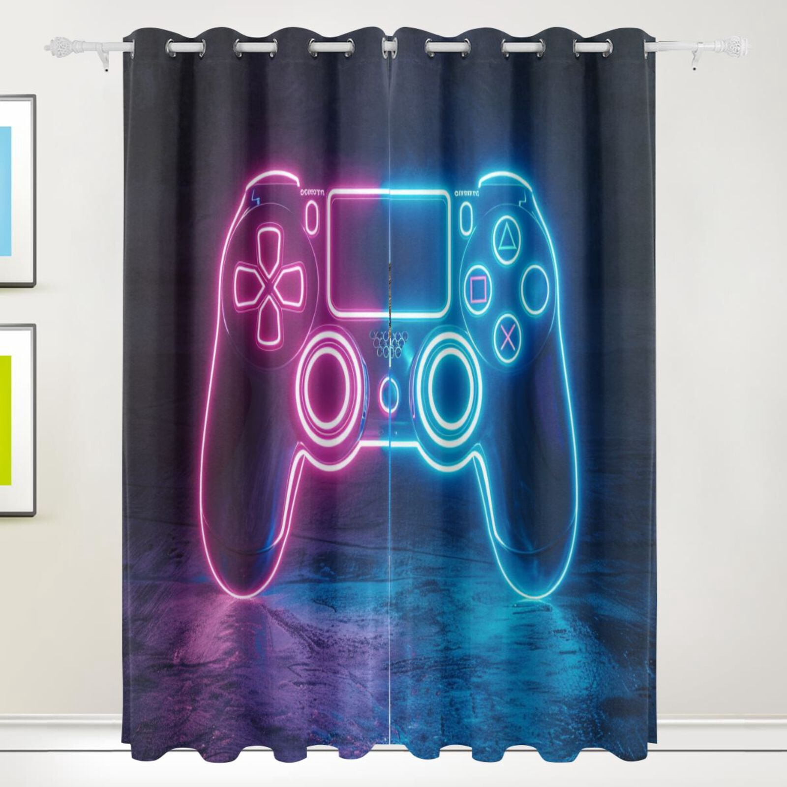 Game Controller Room Blackout Cutrains Original Design Summer Thermal ...