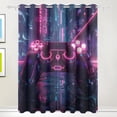 thumbnail image 1 of Game Controller Room Blackout Cutrains Original Design Summer Thermal Insulated Curtain for Home, Living Room, Bedroom, Offices, Kitchen 72 x 55 Inch x 2 Panels, 1 of 4