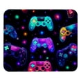 thumbnail image 1 of Game Controller Square Gaming Mouse Pad Desk Mat, 8.3x9.8 Inch, Non-Slip Rubber Bottom, Printed, Suitable for Office and Gaming, 1 of 6