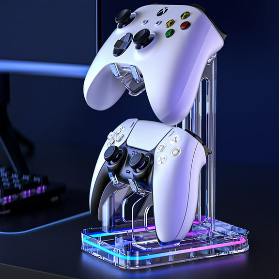 Game Controller Stand for PS5 PS4 Xbox ONE Switch,2-Tier Universal Game Controller Holder, Gaming Accessories for Controller