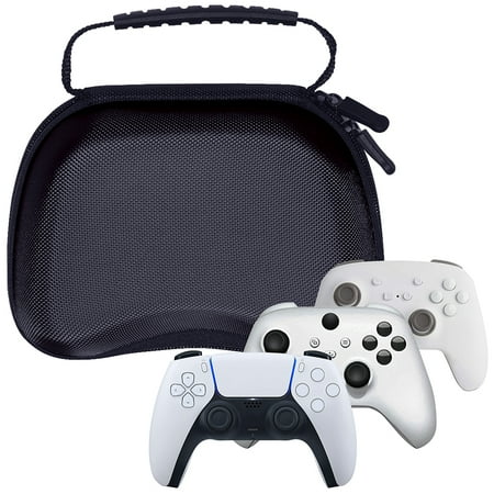 Game Controller Storage Case,Compatible with PS5/ XBOX SERIES X/S / SWITCH gamepad, Travel Carrying Hard Protective Case
