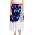 thumbnail image 1 of Game Controller Stylish Chiffon Summer Beach Dress - Women's Fashionable Polyester Strap Sun Dress, 1 of 6