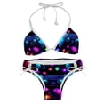thumbnail image 1 of Game Controller Stylish Swim Suits Bikini Set: Detachable Sponge, Adjustable Strap, Two-Pack - Ideal for Beach and Pool %{scenes, 1 of 6