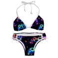 thumbnail image 1 of Game Controller Swim Suit Women Bikini Set Detachable Sponge Adjustable Strap Two-Pack Swim Wear, 1 of 6