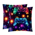 thumbnail image 1 of Game Controller with Unique Patterns - Set of 2 for Pillows Covers - Available in 16x16, 18x18, 20x20 Inches - Great for Throw Pillow Covers - Versatile for Various Occasions, 1 of 6