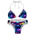 thumbnail image 1 of Game Controller Women's Swim Suit Bikini Set 2-Pack with Detachable Sponge and Adjustable Strap for Beach and Pool Parties, 1 of 6