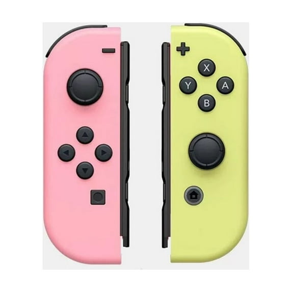 Game Controller for Nintendo Switch , Wireless/Wired Joy Pad Controller for Switch/Christmas Gifts-Pink Yellow