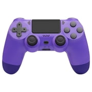 Game Controller for P4, Wireless Controller Compatible with P4/SLIM/PRO & PC with Dual Vibration & 6-Axis Gyro Sensor
