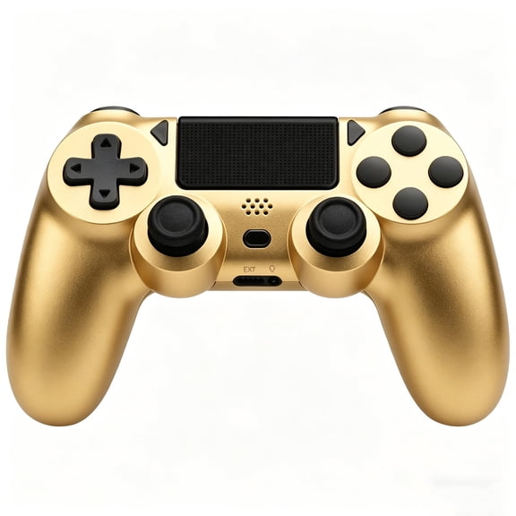 Game Controller for P4, Wireless Controller Compatible with P4/SLIM/PRO & PC with Dual Vibration & 6-Axis Gyro Sensor