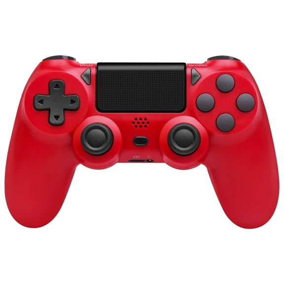 Game Controller for P4, Wireless Controller Compatible with P4/SLIM/PRO & PC with Dual Vibration & 6-Axis Gyro Sensor