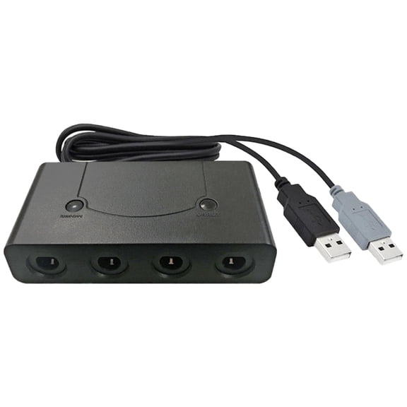 Game Controllers Adapter 3-in-1 USB Connection for Game Cube Allows Your Gamepad to Connection with Multiple Platforms