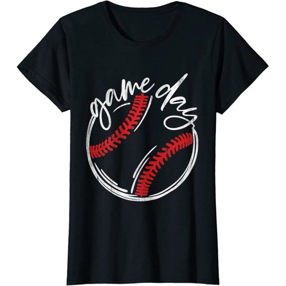 Game Day Baseball Baseball Life Softball Life For Mom T-Shirt